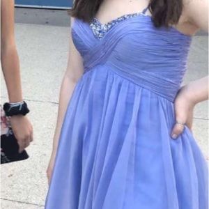 4Now Fashion purple grad dress